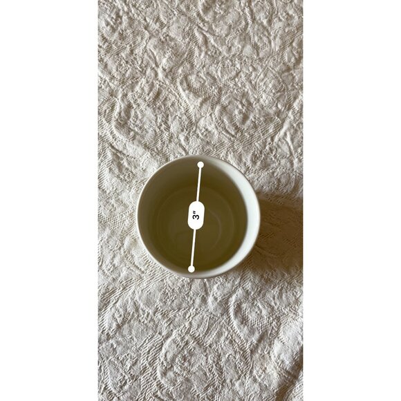 2 Stackable Set Ceramic Sugar & Creamer Jar Minimalist Style Storage Container - Picture 16 of 16